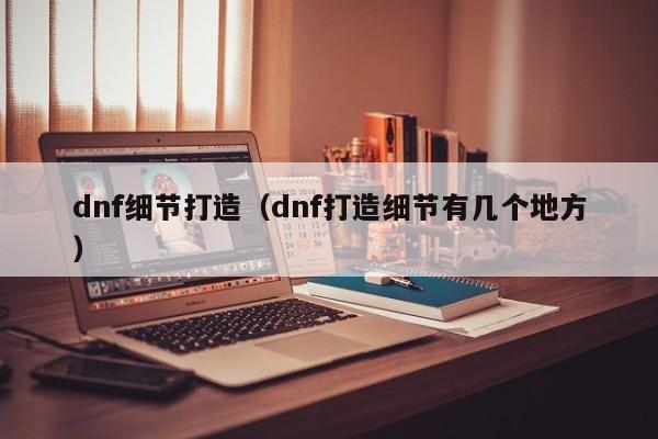 dnf细节打造（dnf打造细节有几个地方）