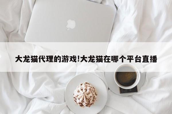 大龙猫代理的游戏!大龙猫在哪个平台直播
