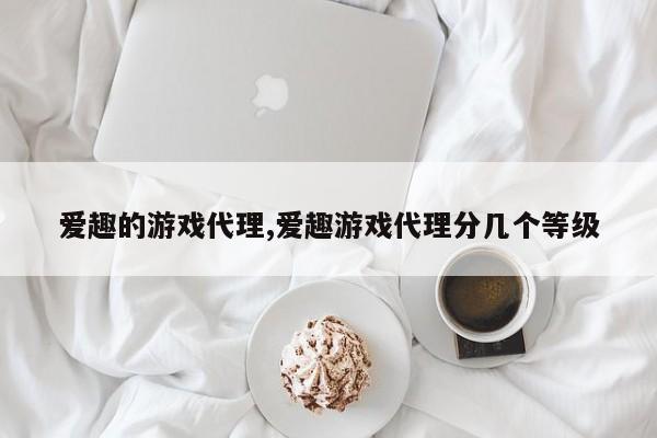爱趣的游戏代理,爱趣游戏代理分几个等级