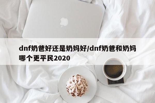 dnf奶爸好还是奶妈好/dnf奶爸和奶妈哪个更平民2020